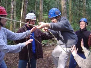 Succeeding at the GIbbs Lake Challenge Course