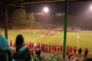 Memorial Field on Friday Night in the Fall