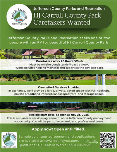 HJ Carroll Caretakers Wanted Ad 2026