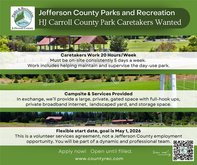 HJ Carroll Caretakers Wanted Ad 2026