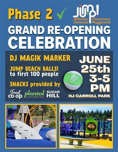JUMP! Grand Re-Opening Celebration June 25